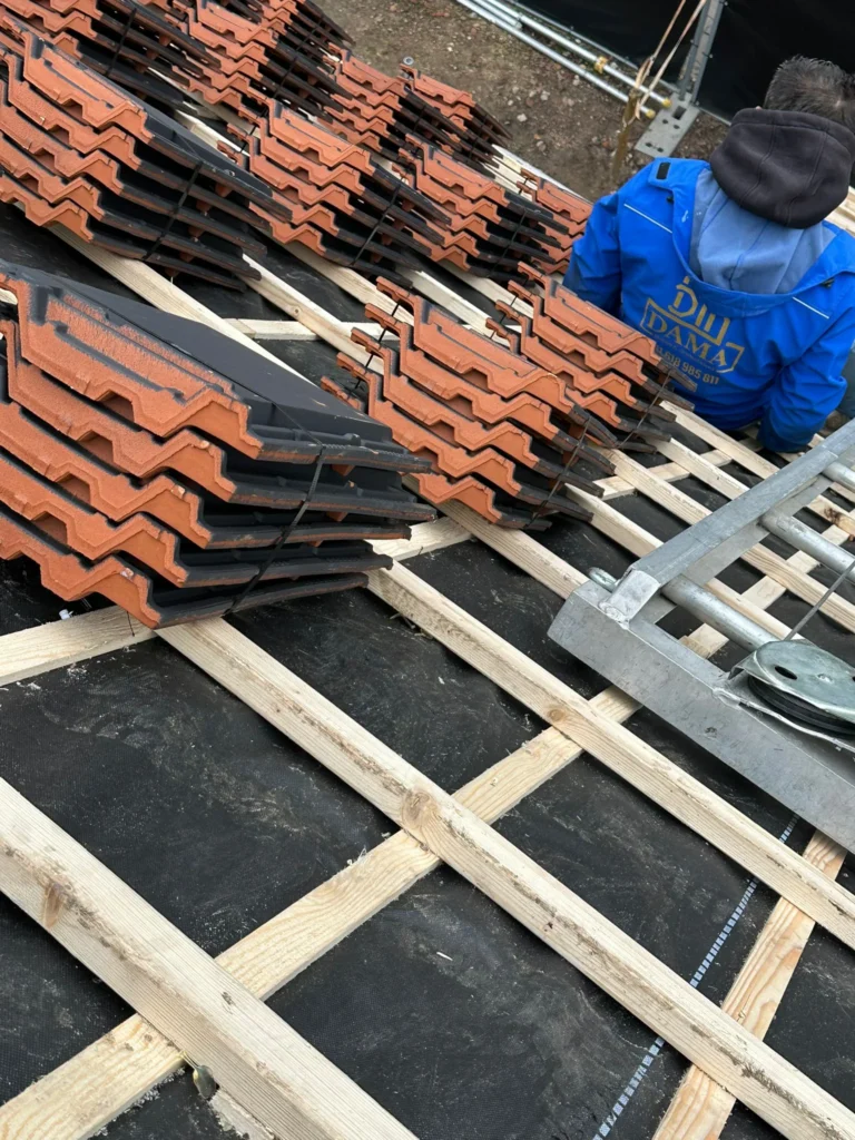 Pannendak renovatie in Woerden
